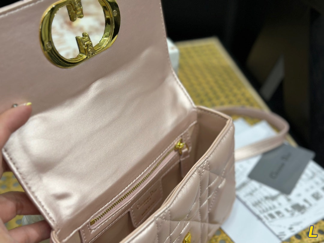 Fashionable CD Bump Irregular Messenger Bag