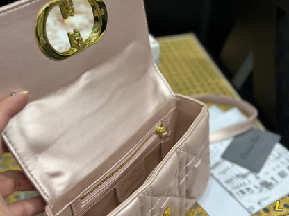 Fashionable CD Bump Irregular Messenger Bag