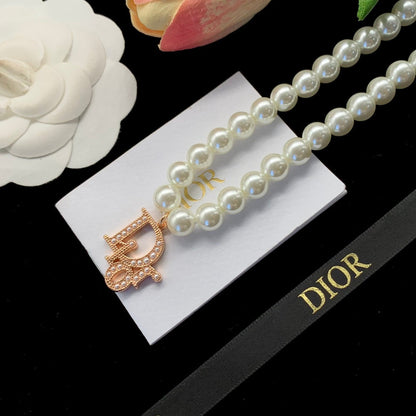 Fashion CD pearl necklace