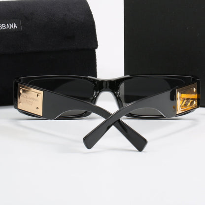 5-color fashion DG letter square frame sunglasses