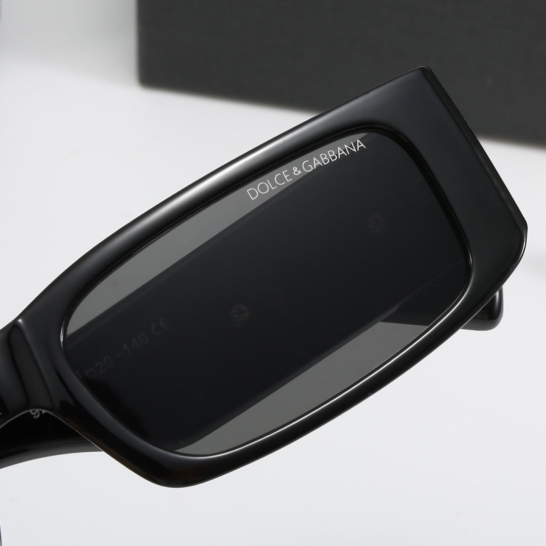 5-color fashion DG letter square frame sunglasses