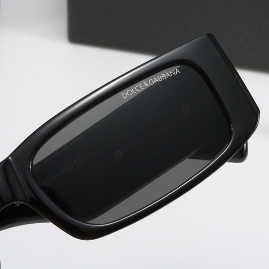 5-color fashion DG letter square frame sunglasses