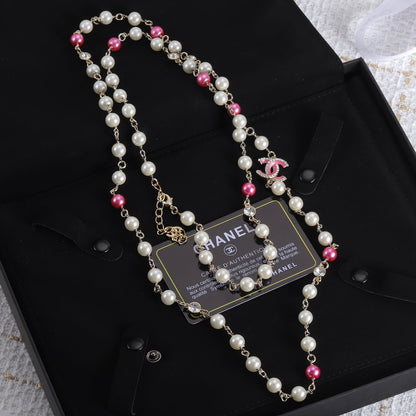 Fashion CC Pearl Necklace