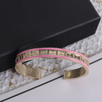 Classic Double C Open Bracelet