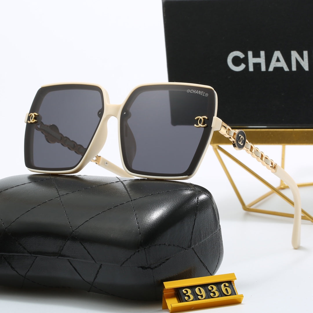5 Colors Fashionable Metal Ring Frame Sunglasses