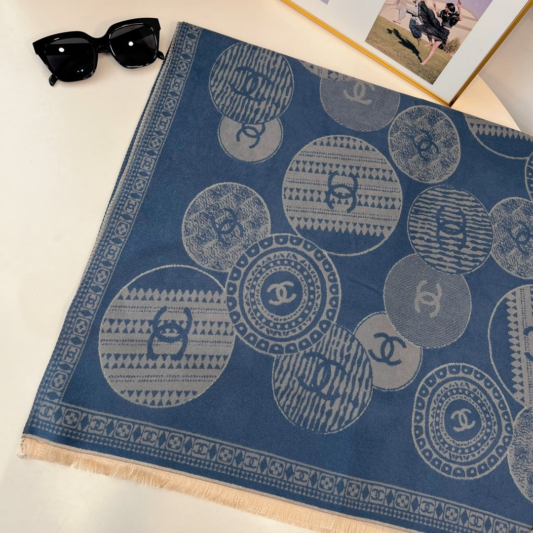 Fashion CC letter scarf