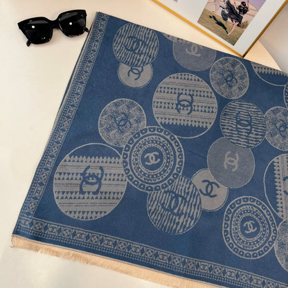 Fashion CC letter scarf