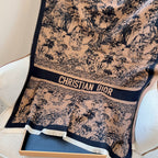 Fashion CD letter scarf
