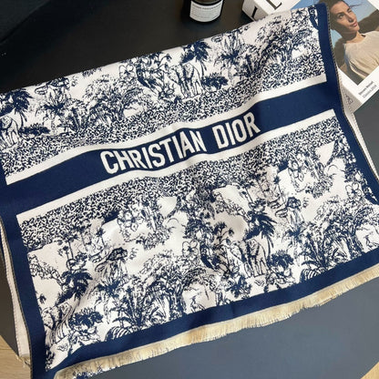 Fashion CD letter scarf