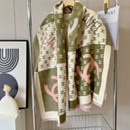 Fashion CC letter scarf