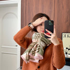 Fashion BUR letter scarf