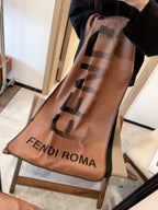 Fashion FF letter scarf