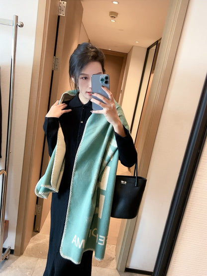 Fashion FF letter scarf