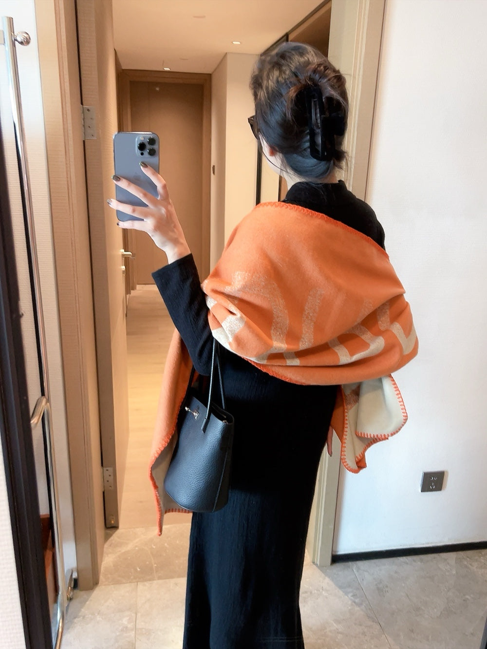 Fashion FF letter scarf