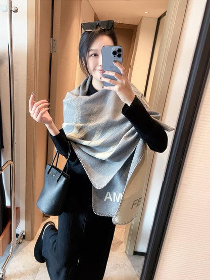 Fashion FF letter scarf