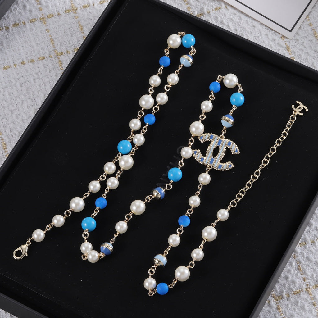 Fashion CC Pearl Necklace