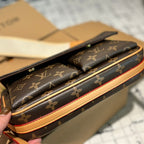 Fashion four-leaf clover oblique bag
