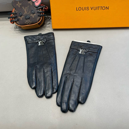 Fashion H letter gloves