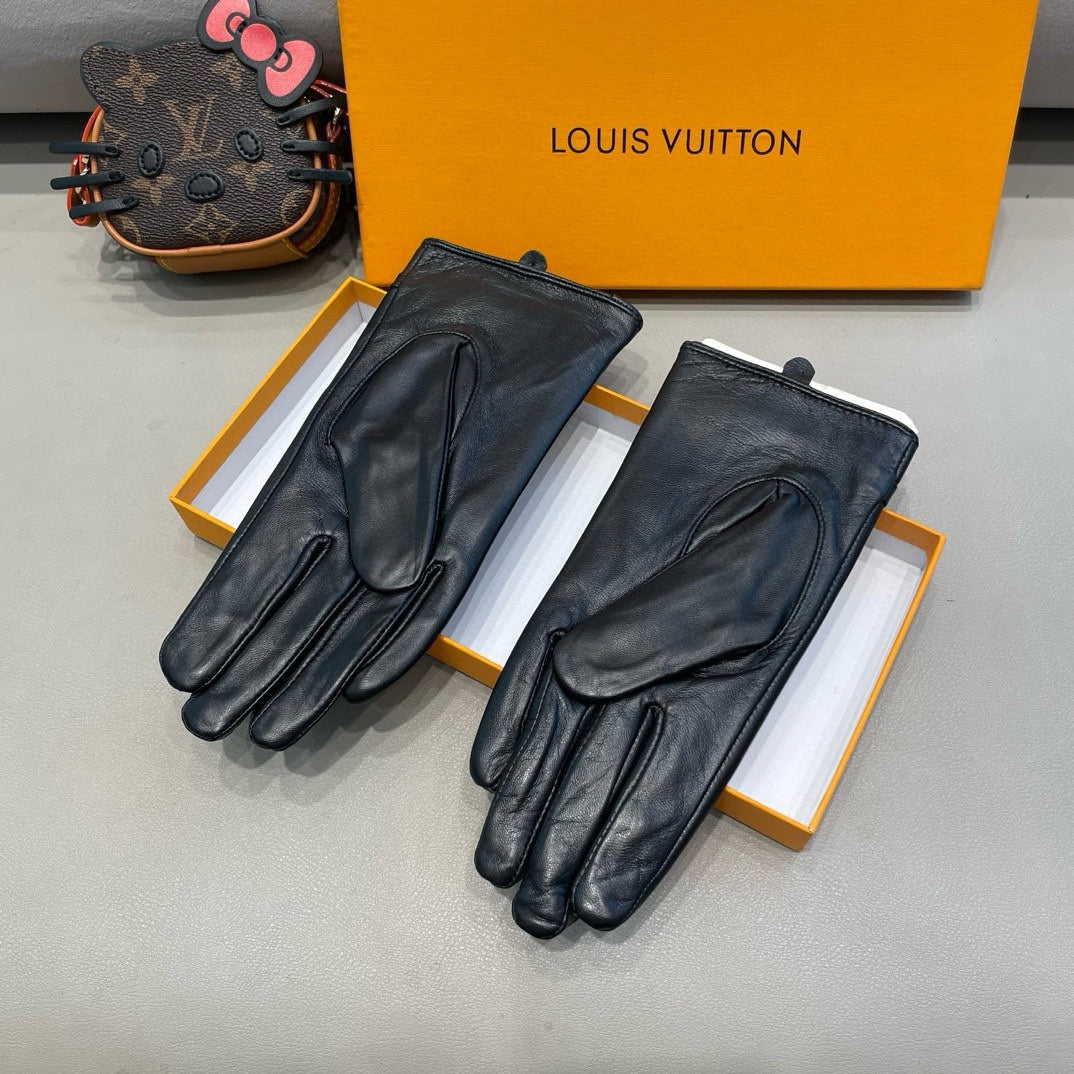 Fashion H letter gloves