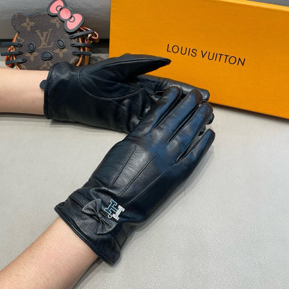 Fashion H letter gloves