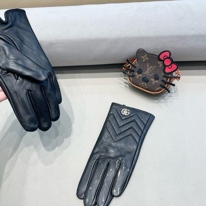 Fashion GG letter gloves