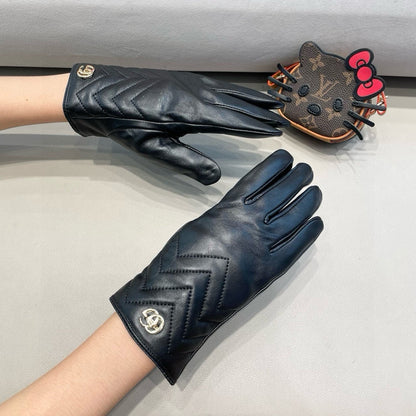 Fashion GG letter gloves
