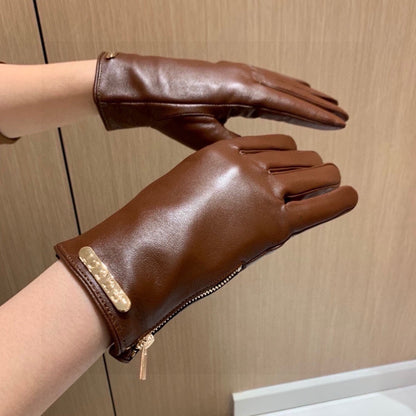 Fashion GG letter gloves
