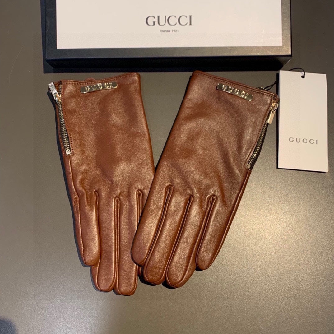 Fashion GG letter gloves