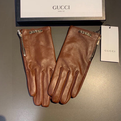 Fashion GG letter gloves