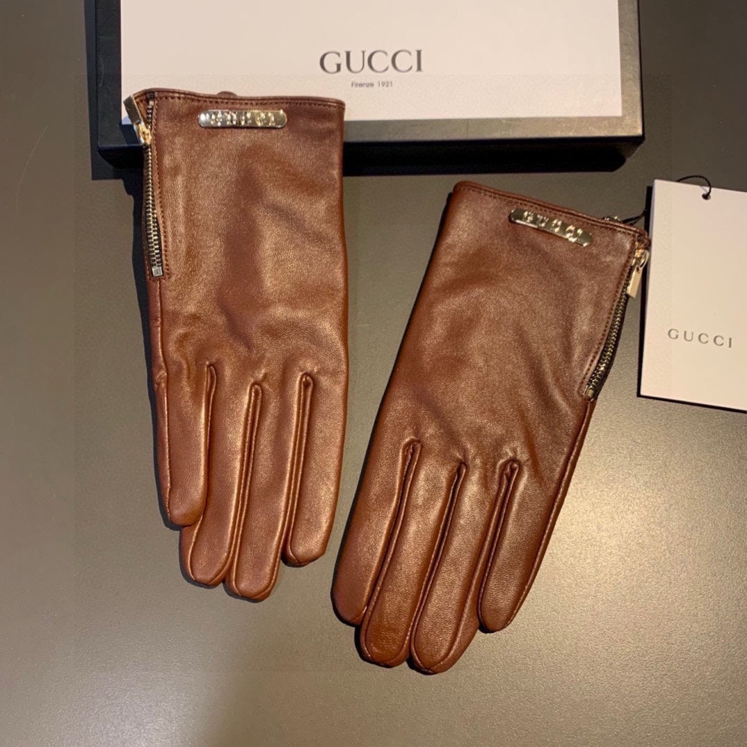 Fashion GG letter gloves