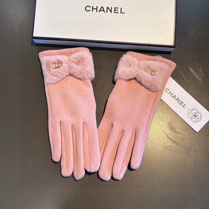 Fashion CC letter gloves