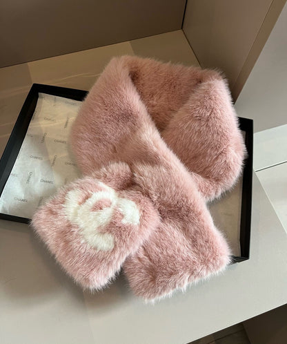 Fashion CC letter scarf