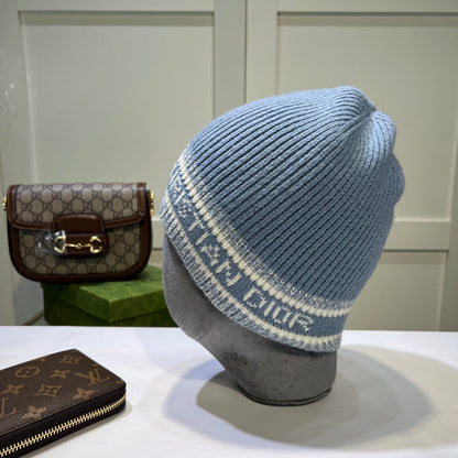 Fashion plush CD knitted hat