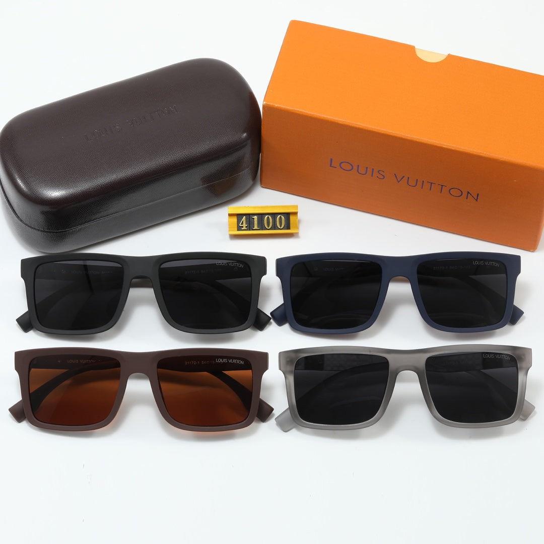 4-color fashionable four-leaf clover polarized sunglasses