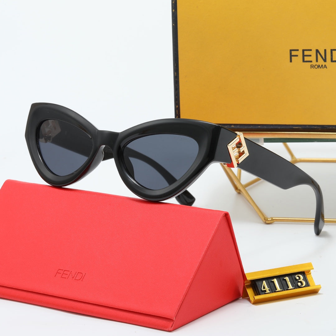 4-color fashionable FF polarized sunglasses