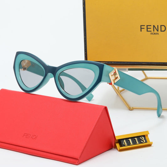 4-color fashionable FF polarized sunglasses