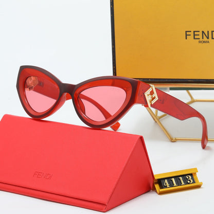 4-color fashionable FF polarized sunglasses