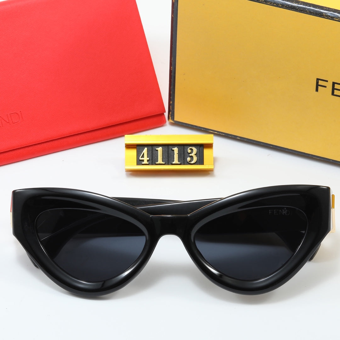 4-color fashionable FF polarized sunglasses
