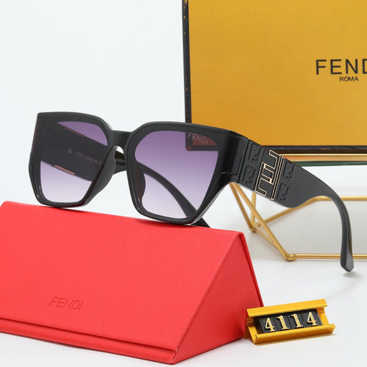 4-color fashionable FF polarized sunglasses