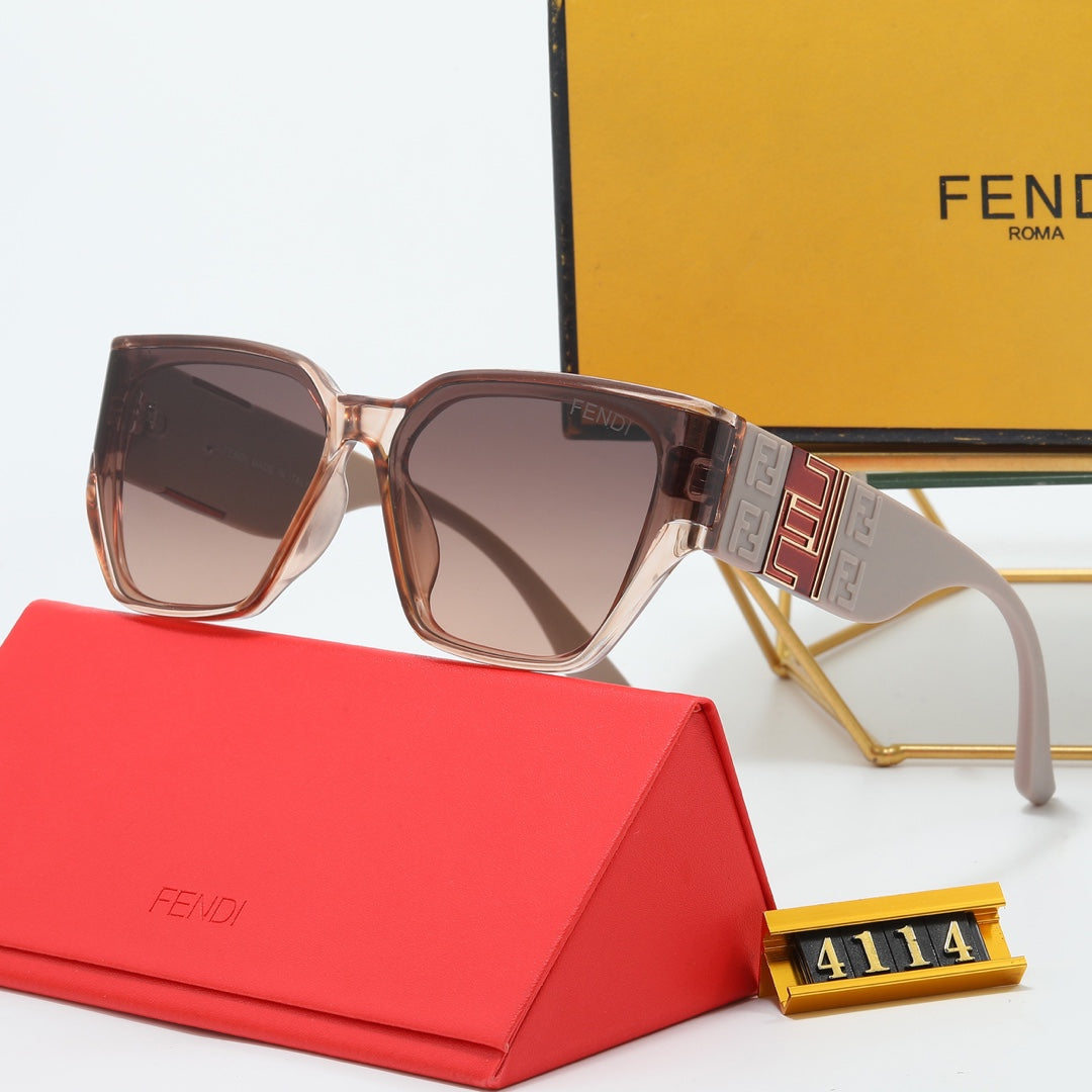 4-color fashionable FF polarized sunglasses