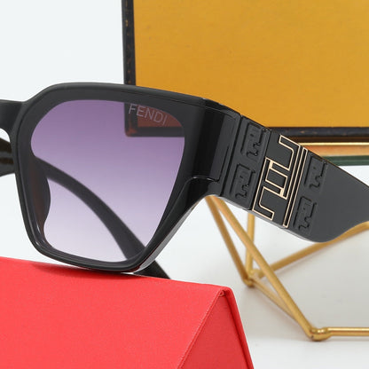 4-color fashionable FF polarized sunglasses