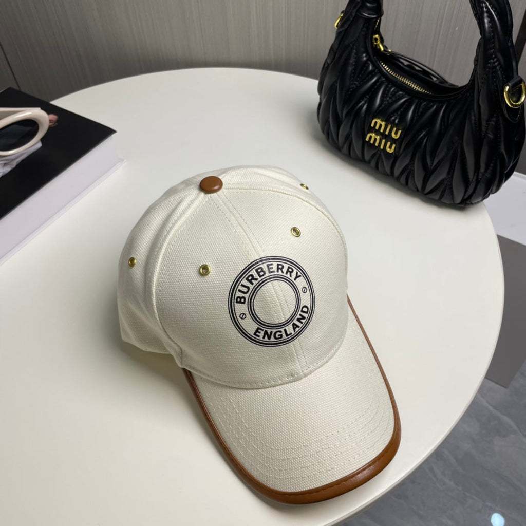 Fashion BU letter baseball cap