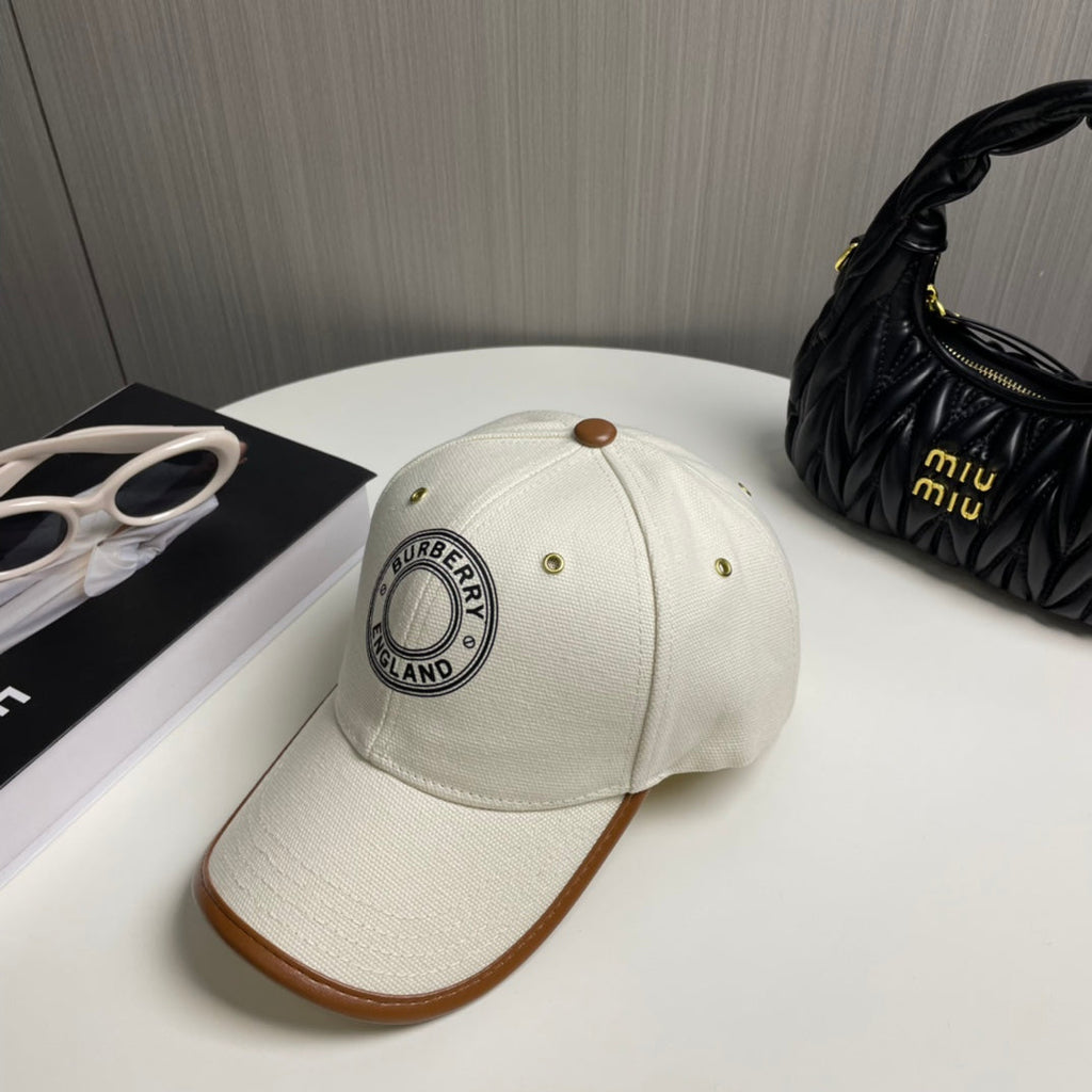 Fashion BU letter baseball cap