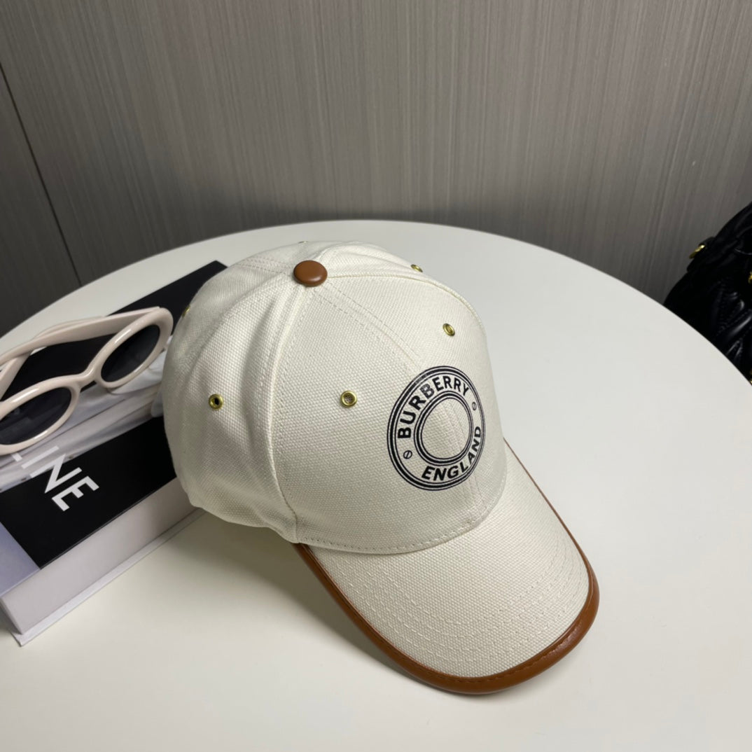 Fashion BU letter baseball cap