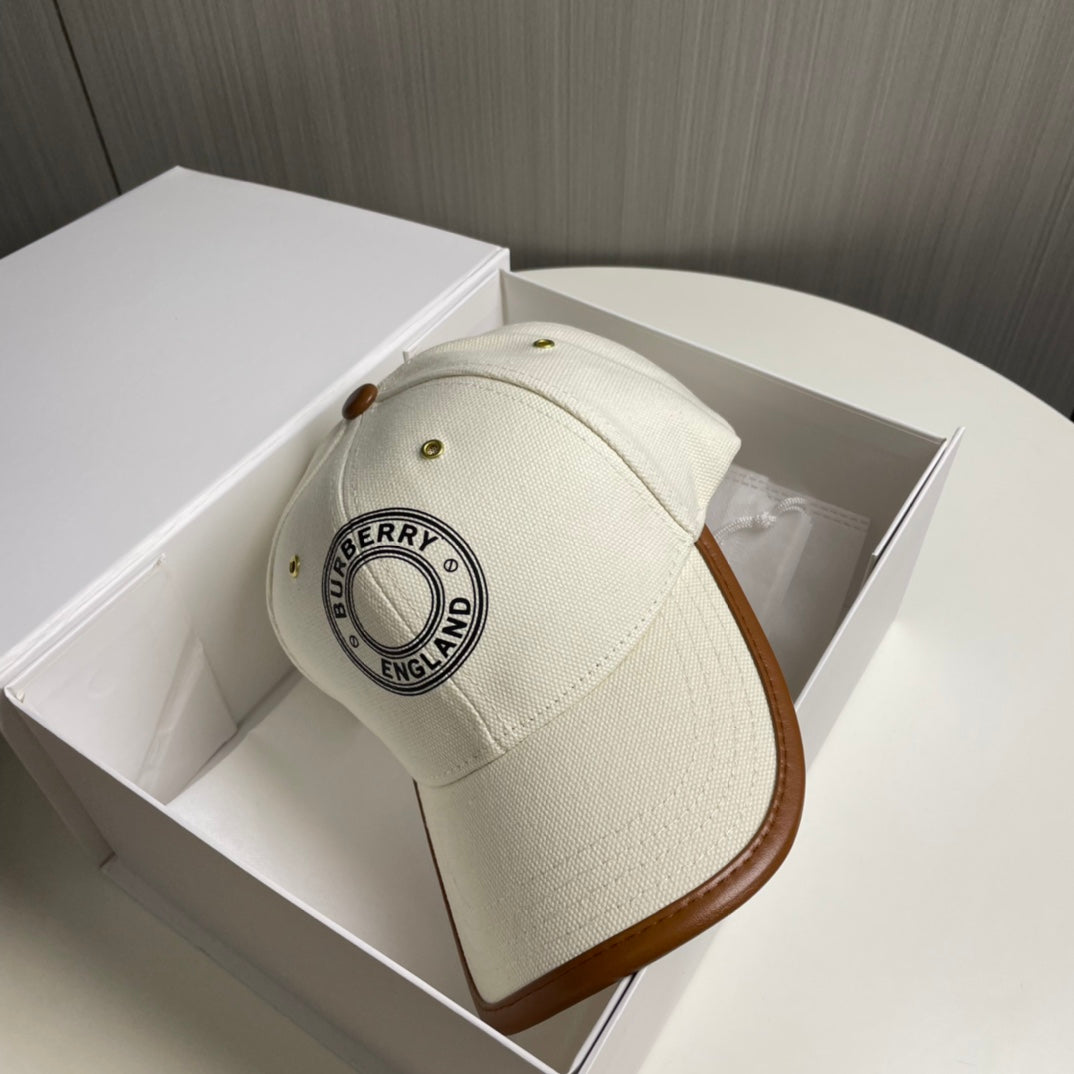 Fashion BU letter baseball cap