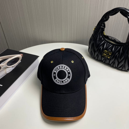 Fashion BU letter baseball cap