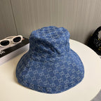 Fashionable GG letter bucket hat