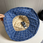 Fashionable GG letter bucket hat
