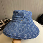 Fashionable GG letter bucket hat