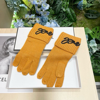 Fashion CER letter gloves